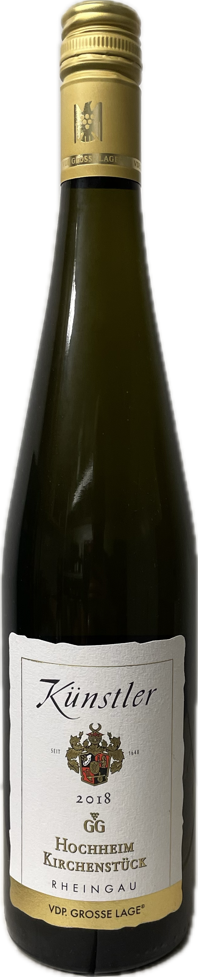 Hochheimer Kirchenstück, großes Gewächs, Riesling Künstler 2018