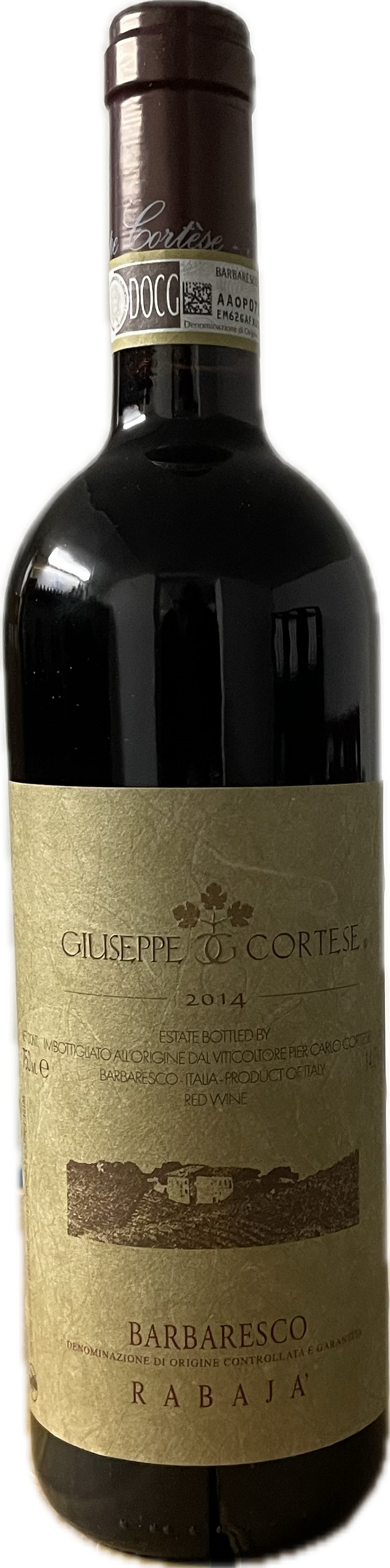 Barbaresco “Rabaja” Giuseppe Cortese 2014